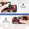 thumbnail image 2 of Anillo guía de luz LED JJC para Olympus TG-7 TG-6 TG-5 TG-4 TG-3 TG-2 TG-1, 2 of 7