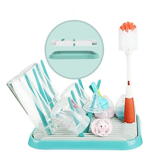 BPA FREE PORTABLE FOLDABLE BABY BOTTLES DRYING RACK