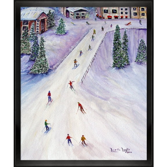 Rush Hour with Studio Black Wood Angle Frame 20"X24"