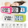 thumbnail image 6 of Spirastell Alarm Clock,Snooze Button On And Temperature Snooze Clock With Alarm Clock Date And Temperature Battery Operated Clock OnBattery Temperature Snooze Button With Date And Smart Lanru, 6 of 6
