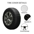 thumbnail image 6 of Kll Cactus Tire Cover,Universal Wheel Tire Cover For Trailer, Rv, Suv, Truck,Camper And Many Vehicle,(14 Inch), 6 of 8