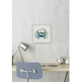 thumbnail image 3 of Marmont Hill Notre Bon Crabe Celeste Framed Wall Art, 3 of 6