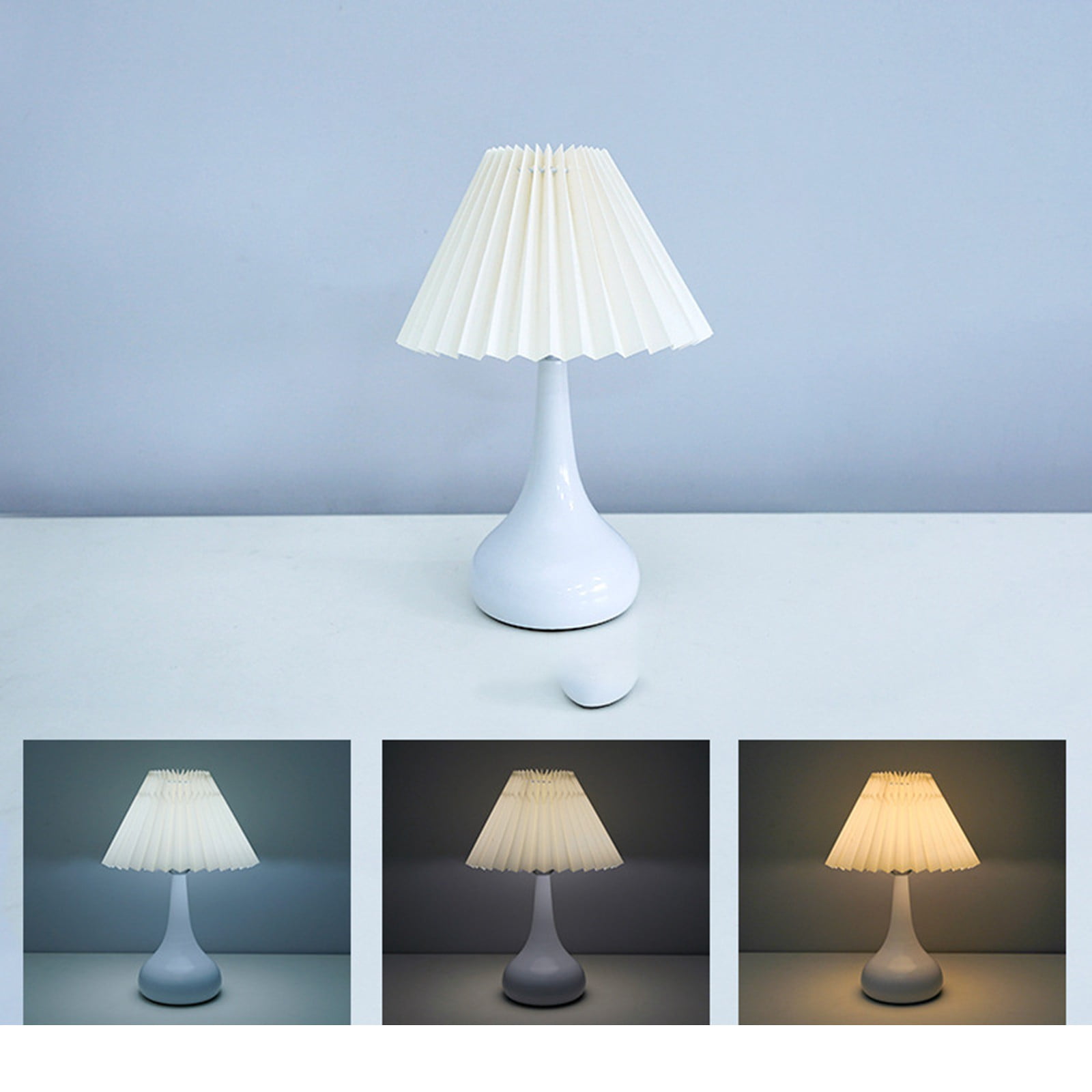 A Vintage Table Lamp Bedside Desk Light With Energy Efficient Design, Stylish Metal Material For Study, Bedroom And Dormitory, 12.2X8.66X4.72In, 0.46Lb