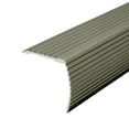thumbnail image 2 of M-D Building Products 43377 72 In. Satin Nickel Aluminum CINCH® Fluted Stair Edging, 2 of 5