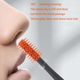 thumbnail image 3 of 2 in 1 Double Sided Nasal Hair Cutter,Portable Manual 360° Rotating Nose Hair Trimmer,Ear Hair Remover,Nostril Hair Remover Tool for Men and Women,Travel Friendly and Safe Design,MultiColor*12, 3 of 8