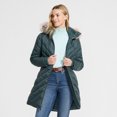 thumbnail image 4 of Lands' End Women's FeatherFree Cozy Fleece Lined Winter Coat, 4 of 5