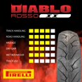 thumbnail image 3 of Neumático para Moto Pirelli Diablo Rosso II 180/55 ZR 17, 3 of 8