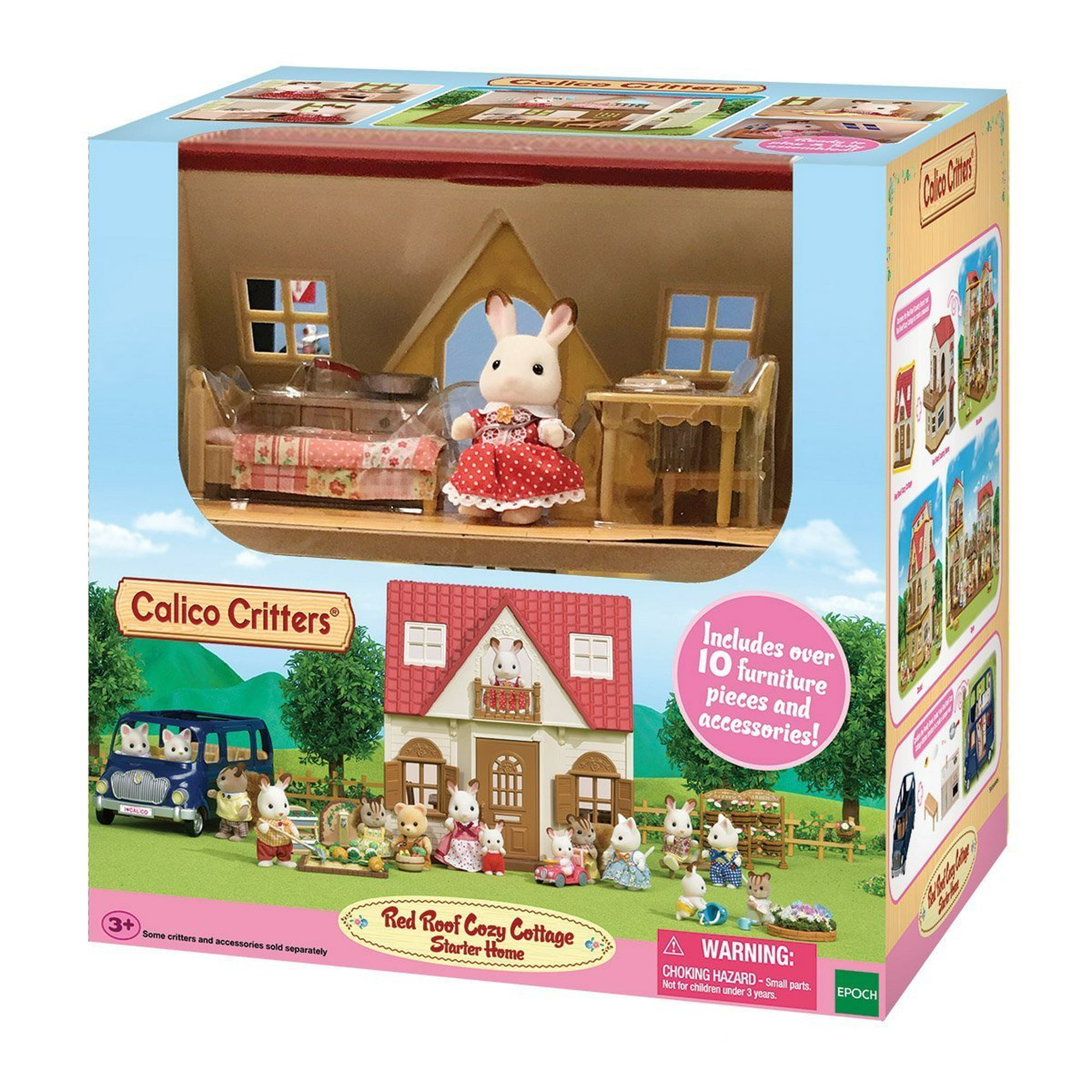 Calico Critters Cc1798 Red Roof Cozy Cottage Starter Home