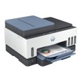 thumbnail image 3 of HP Smart Tank 7602 All-in-One - Multifunction printer - color - ink-jet - refillable - Letter A Size (8.5 in x 11 in)/A4 (8.25 in x 11.7 in) (original) - A4/Legal (media) - up to 13 ppm (copying) - up to 15 ppm (printing) - 250 sheets - 33.6 Kbps - USB 2.0, Wi-Fi(n), Bluetooth, 3 of 7