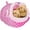 Pink Pig, variant on Warm Guinea Pigs Bed,Hedgehog Winter Nest,Rat Chinchillas & Small pet Animals Bed/Cube/House, Habitat, Lightweight, Durable, Portable, Cushion Big Mat
