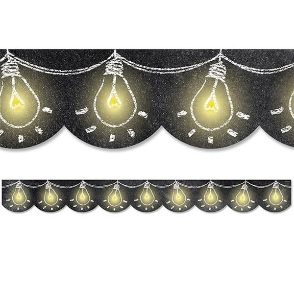 48 ft. Lightbulbs EZ Border Trim, Multi Color - Pack of 3