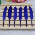 thumbnail image 1 of LILELIS 50pc Feather Small Straight Colored Feather Kindergarten DIY Craft Doors and Windows Outdoor Garden Decorations, 1 of 8