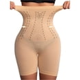 thumbnail image 2 of Shapewear Tummy Control Shorts for Women High Waisted Body Shaper Seamless Shaping Thigh Slimmer Under Dress,Complexion XL, 2 of 5