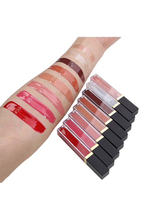 2Chique Lux Vegan Moisturizing High Shimmer Lip Gloss Cruelty and Paraben Free