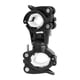 thumbnail image 1 of Soporte para linterna, soporte de clip para linterna de bicicleta con rotación de 360 ​​grados Blanco negro, 1 of 9