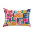 thumbnail image 7 of Yayeee Pillowcase Standard Size Set of 2 Satin Wrinkle Resistant Pillow Case, Art Map, 7 of 7