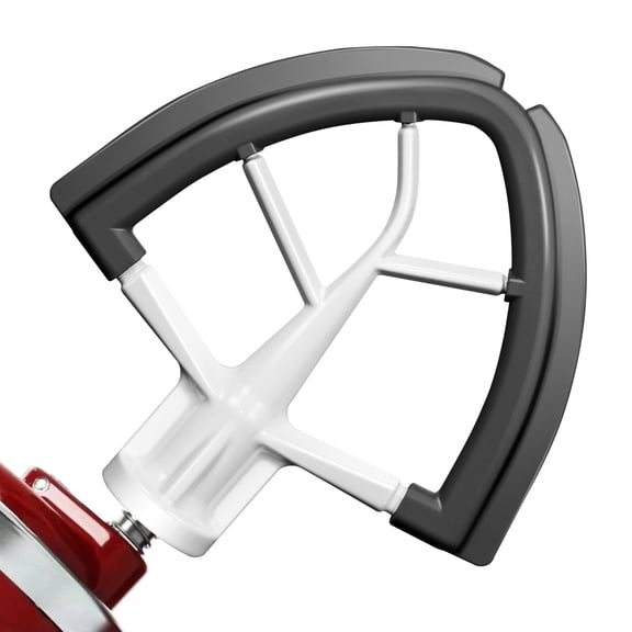 DKLYHW Flex Edge Beater for KitchenAid 4.5/5 QT Tilt Head Stand Mixer Accessory, Flexible Silicone Edges Bowl Scraper for Kitchen