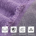 thumbnail image 5 of Smuge Sofa Cover, Sofa Slipcovers Couch Covers Protector 3 Cushion Throw Sofa Towel for L Shaped Couch Suitable for All Seasons (71"x 134", Purple), 5 of 10