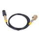 thumbnail image 5 of Conector Del Repuesto De La Soda Del Adaptador Del CO2 Con La Manguera De Los 60in Para No Los Tanques Del Sifón 5lb 20LB O 50lb Y Material De Aluminio Del Caucho De La, 5 of 7