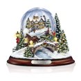 thumbnail image 1 of Globo de Nieve Musical Navideño The Bradford Exchange Kinkade, 1 of 4