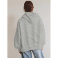 thumbnail image 6 of Womens Oversized Hoodies Casual Long Sleeve Drawstring Sweatshirts Pullover Fall Winter Outfits, 6 of 6