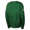 thumbnail image 3 of Youth Mitchell & Ness Hunter Green Milwaukee Bucks  Hardwood Classics All Over Long Sleeve T-Shirt, 3 of 3