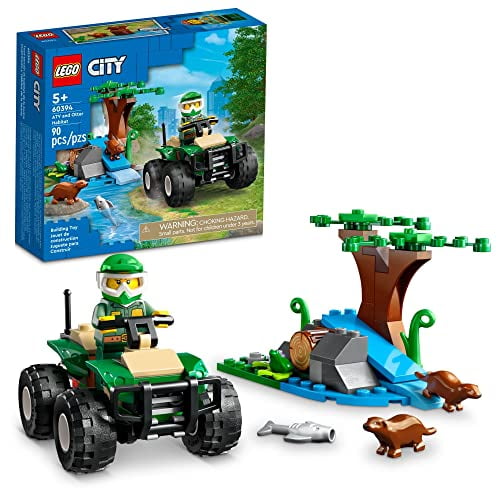 Cuatrimoto todoterreno LEGO City ATV y Otter Habitat 60394