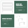 thumbnail image 3 of WRITWAA 3Pcs White Acrylic Household Model Rack for Neat Display in Dining Room and Restaurant, 3 of 8