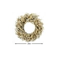 thumbnail image 3 of Serene Spaces Living Holiday Whiteberry Artificial Christmas Wreath, Ivory, 3 of 3
