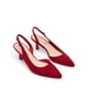 thumbnail image 4 of Zapatos DREAM PAIRS Tacones Kitten Rojo Gamuza 6 cm, 4 of 7