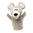 thumbnail image 3 of Marionetas de mano de ratón, peluche de animal didáctico para espectáculos teatrales con boca móvil, juguete de peluche suave para divertirse jugando, 3 of 10