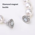 thumbnail image 3 of 2 Piezas Hebilla De Cortina De Perlas Magnéticas,Alzapaños De Cortina Magnéticos De Perlas Clásicas,Correas De Bolas Magnéticas De Diamantes De Imitación Alzapaños De Cortina Clips Magnéticos Hebilla, 3 of 6