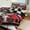 chudan-3, variant on Duvet Cover Queen Size Grid Racing Car 3 Pcs Duvet Cover Set Bedding Sets Queen Soft Breathable