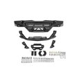 thumbnail image 4 of DV8 Offroad Bumper FBJL-09 Spec Series; Modular Design; Direct Fit; Mounting Hardware Included; With Bull Bar; With Winch Mount/Will Support a 12000 Pound Rated Winch; Satin Black Mesh Accent Plate, 4 of 16