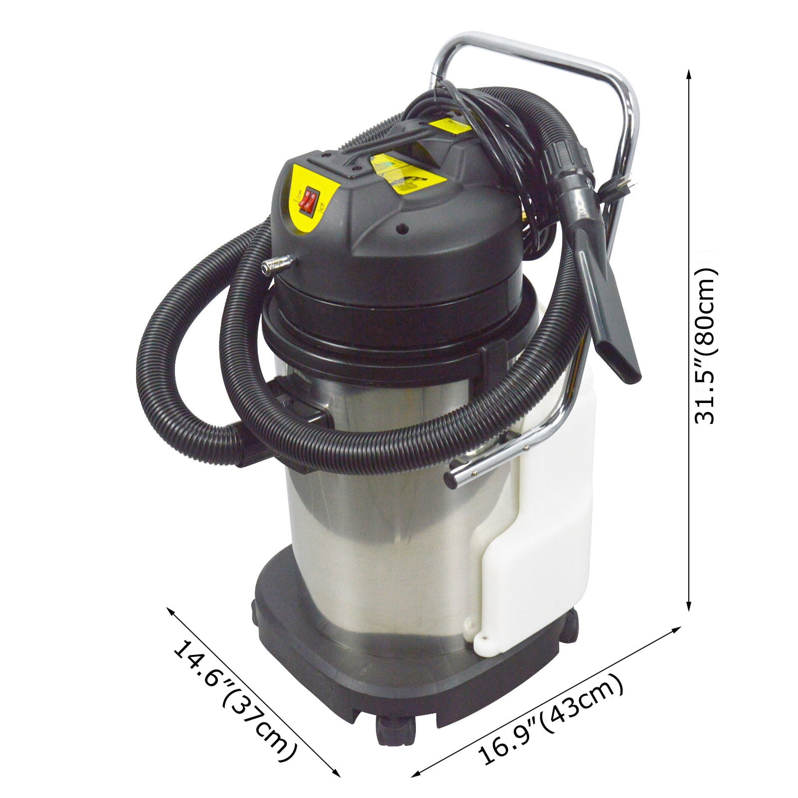 INTBUYING 30L Carpet Cleaning Machine Carpet Extractor 110V 1000W