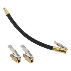 1 Set 10.24inch Tire Inflator Extension Tube Undeflatable 0.305inx32TPI for Car Motorcycle Bicycle