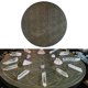 thumbnail image 4 of Tablero de , Suministros de altar, Decoración para hogar, Brujería tallada, Tablero de adivinación Metafísico Tablero de adivinación Colco Placa de astrología de madera, 4 of 7