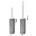 thumbnail image 6 of Tnobhg 2Pcs Pumice Stone Toilet Brush Ergonomic Short Long Handle Scratch Free No Dead Corner Toilet Bowl Cleaner Scrubber Bathroom Supplies, 6 of 8