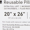thumbnail image 3 of McKesson Reusable Pillow, Vinyl Fluid-Resistant - Polyester Fill, 20 in x 26 in, 1 Ct, 3 of 5