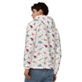 thumbnail image 4 of Kdxio Cute Dinosaur Print Men Hoodies Casual Hoodies for Men with Zip Pockets Full Zip Long Sleeve Sweatshirt Sports Hooded Jacket-Large, 4 of 5