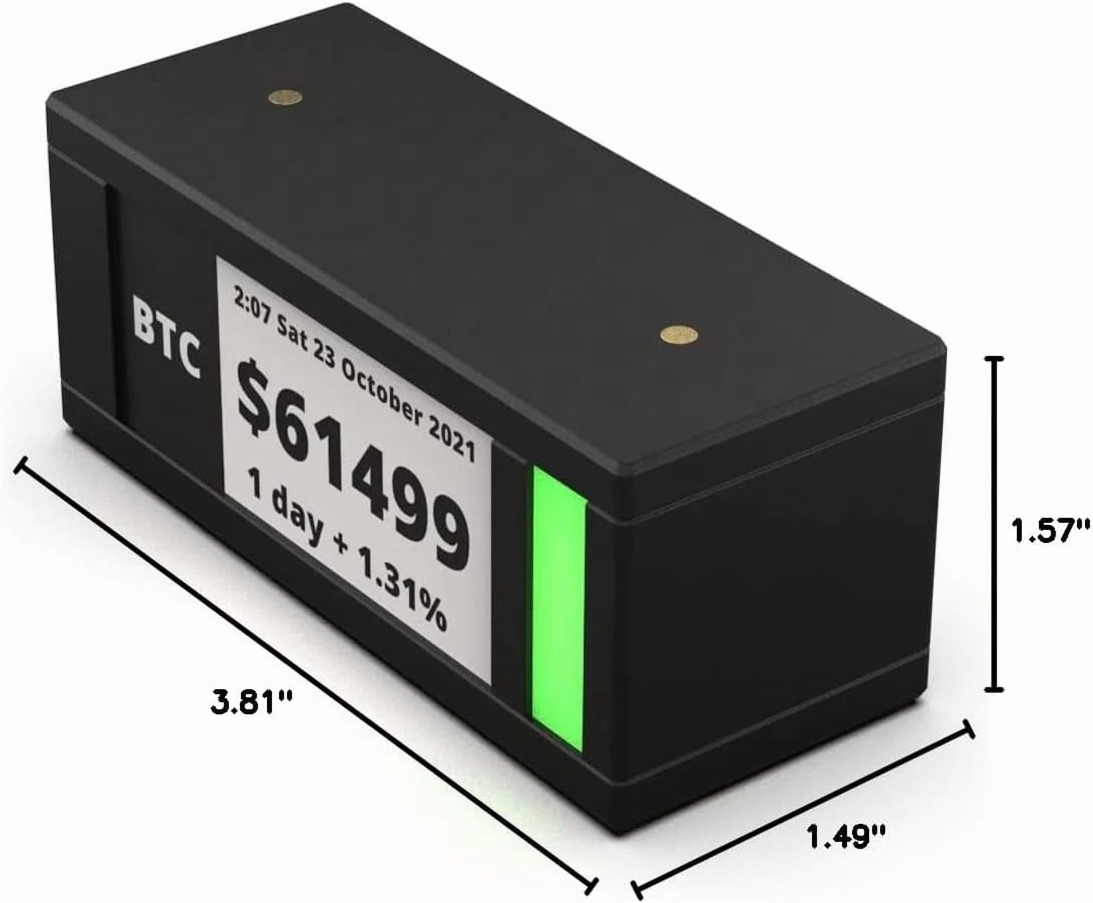 TickrMeter, Real-Time Stock and Crypto Ticker Display, Model