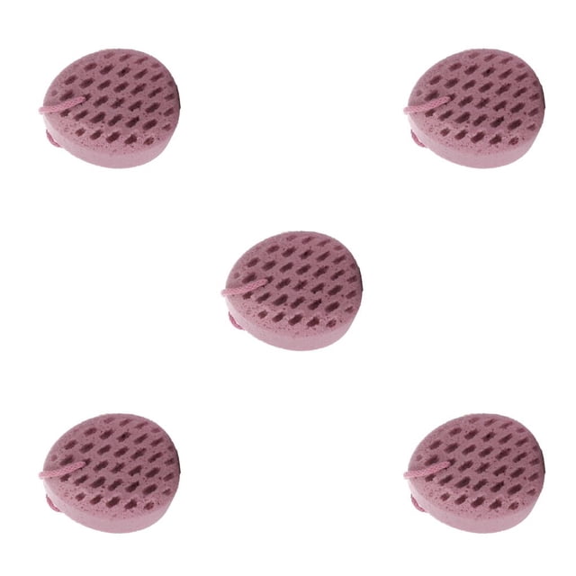 Yuarrent Esponjas de baño Gota de agua Exfoliante Pulido Depurador Limpieza transpirable Accesorios sanitarios de baño para Type5 NO5