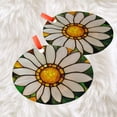 thumbnail image 3 of Ornament Window Hanging - Yellow White Daisy Flower Suncatcher for Door Garden Home Sun Catchers Decoration Christmas Mother's Day Birthday Gifts for Women Men Mom Nana 2025,, 3 of 5