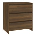 thumbnail image 3 of vidaXL 2 Piece Sideboard Brown Oak Engineered Wood, 3 of 5