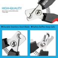 thumbnail image 4 of Claw Scissors For Dogs, Cats And Small Animals, Claw Clippers, Stainless Steel Blades Claw Cutter With Safety Guard, Nail Scissors Dogs, Claw Care For, 4 of 5