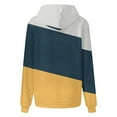 thumbnail image 5 of Today kttectoa Womens Tops Long Sleeve Hooded Hoodie Sweatshirts Color Block Graphic Hoodies Hoodies with Pockets Oversized Hoodie Fall Fashion Womens Fall Fashion 2024, 5 of 5