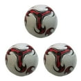thumbnail image 4 of Dalazy Fine Stitching Soccer Ball For Football Middle School Training PVC Made 1 White 3Set, 4 of 6