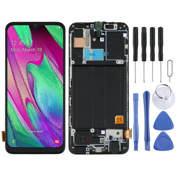 Cellphone Spare Parts  TFT LCD Screen for Samsung Galaxy A40 SM-A405F Digitizer Full Assembly with Frame