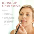 thumbnail image 6 of Beauty For Real D-Fine Lip Liner Pencil, Neutral Deep - Universal, Long-Wear Shade - Define, Enhance & Perfect Lip Shape - Creamy Texture for Easy Application - No Sharpener Required - 0.012 oz, 6 of 7