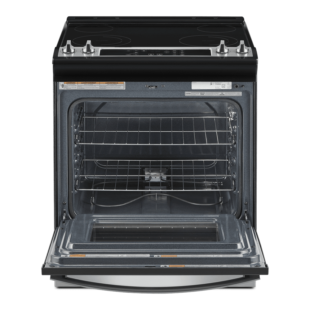Whirlpool WEE515S0LS 4.8 Cu. Ft. Stainless Electric Range with Frozen Bake Technology
